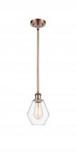 Innovations Lighting 516-1S-AC-G652-6 - Cindyrella - 1 Light - 6 inch - Antique Copper - Mini Pendant