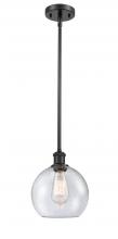 Innovations Lighting 516-1S-BK-G124-8 - Athens - 1 Light - 8 inch - Matte Black - Mini Pendant