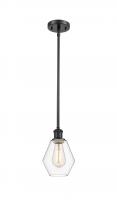 Innovations Lighting 516-1S-BK-G652-6 - Cindyrella - 1 Light - 6 inch - Matte Black - Mini Pendant