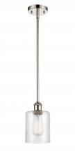 Innovations Lighting 516-1S-PN-G112 - Cobbleskill - 1 Light - 5 inch - Polished Nickel - Mini Pendant