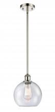 Innovations Lighting 516-1S-PN-G124-8 - Athens - 1 Light - 8 inch - Polished Nickel - Mini Pendant