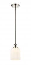 Innovations Lighting 516-1S-PN-G559-5GWH - Bridal Veil - 1 Light - 5 inch - Polished Nickel - Mini Pendant