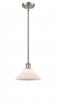 Innovations Lighting 516-1S-SN-G131 - Orwell - 1 Light - 8 inch - Brushed Satin Nickel - Mini Pendant