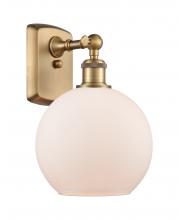 Innovations Lighting 516-1W-BB-G121-8 - Athens - 1 Light - 8 inch - Brushed Brass - Sconce