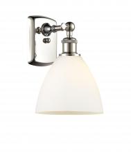 Innovations Lighting 516-1W-PN-GBD-751 - Bristol - 1 Light - 8 inch - Polished Nickel - Sconce