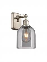 Innovations Lighting 516-1W-SN-G558-6SM - Bella - 1 Light - 6 inch - Brushed Satin Nickel - Sconce