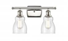  516-2W-PN-G394 - Ellery - 2 Light - 15 inch - Polished Nickel - Bath Vanity Light