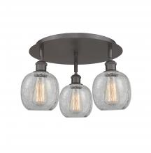 Innovations Lighting 516-3C-OB-G105 - Belfast - 3 Light - 18 inch - Oil Rubbed Bronze - Flush Mount