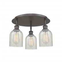 Innovations Lighting 516-3C-OB-G2511 - Caledonia - 3 Light - 17 inch - Oil Rubbed Bronze - Flush Mount