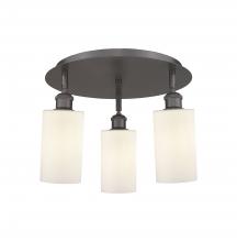 Innovations Lighting 516-3C-OB-G801 - Clymer - 3 Light - 16 inch - Oil Rubbed Bronze - Flush Mount