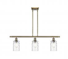  516-3I-AB-G352 - Candor - 3 Light - 36 inch - Antique Brass - Cord hung - Island Light