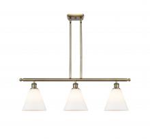  516-3I-AB-GBC-81 - Berkshire - 3 Light - 36 inch - Antique Brass - Cord hung - Island Light