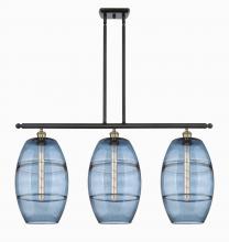 Innovations Lighting 516-3I-BAB-G557-10BL - Vaz - 3 Light - 37 inch - Black Antique Brass - Cord hung - Island Light