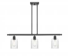  516-3I-BK-G342 - Hadley - 3 Light - 36 inch - Matte Black - Cord hung - Island Light