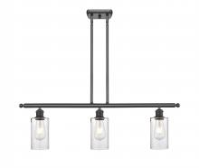  516-3I-BK-G804 - Clymer - 3 Light - 36 inch - Matte Black - Cord hung - Island Light