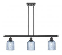 Innovations Lighting 516-3I-OB-G559-5BL - Bridal Veil - 3 Light - 36 inch - Oil Rubbed Bronze - Cord hung - Island Light