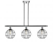 Innovations Lighting 516-3I-PC-CE-8-BK - Lake Placid - 3 Light - 36 inch - Polished Chrome - Stem Hung - Island Light