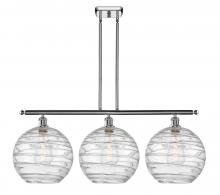 Innovations Lighting 516-3I-PC-G1213-12 - Athens Deco Swirl - 3 Light - 39 inch - Polished Chrome - Cord hung - Island Light