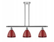 Innovations Lighting 516-3I-PC-MBD-75-RD - Plymouth - 3 Light - 36 inch - Polished Chrome - Cord hung - Island Light