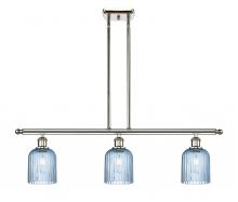 Innovations Lighting 516-3I-PN-G559-5BL - Bridal Veil - 3 Light - 36 inch - Polished Nickel - Cord hung - Island Light