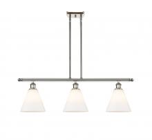 Innovations Lighting 516-3I-PN-GBC-81 - Berkshire - 3 Light - 36 inch - Polished Nickel - Cord hung - Island Light