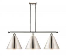 Innovations Lighting 516-3I-PN-MBC-12-PN - Berkshire - 3 Light - 39 inch - Polished Nickel - Cord hung - Island Light