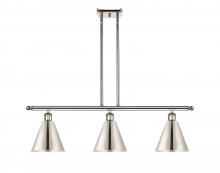  516-3I-PN-MBC-8-PN - Berkshire - 3 Light - 36 inch - Polished Nickel - Cord hung - Island Light