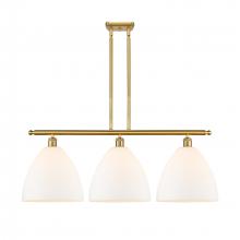 Innovations Lighting 516-3I-SG-GBD-121 - Bristol - 3 Light - 39 inch - Satin Gold - Cord hung - Island Light