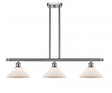 Innovations Lighting 516-3I-SN-G131 - Orwell - 3 Light - 36 inch - Brushed Satin Nickel - Cord hung - Island Light