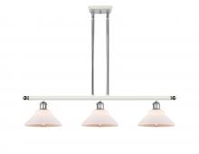 Innovations Lighting 516-3I-WPC-G131 - Orwell - 3 Light - 36 inch - White Polished Chrome - Cord hung - Island Light