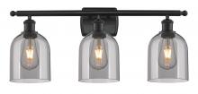 Innovations Lighting 516-3W-BK-G558-6SM - Bella - 3 Light - 26 inch - Matte Black - Bath Vanity Light