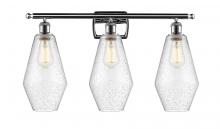  516-3W-PC-G654-7 - Cindyrella - 3 Light - 27 inch - Polished Chrome - Bath Vanity Light