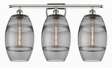 Innovations Lighting 516-3W-PN-G557-8SM - Vaz - 3 Light - 28 inch - Polished Nickel - Bath Vanity Light