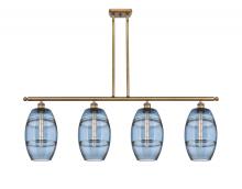 Innovations Lighting 516-4I-BB-G557-8BL - Vaz - 4 Light - 48 inch - Brushed Brass - Cord hung - Island Light