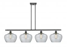 Innovations Lighting 516-4I-BK-G92-L - Fenton - 4 Light - 49 inch - Matte Black - Cord hung - Island Light