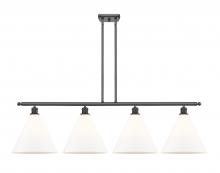 Innovations Lighting 516-4I-OB-GBC-121 - Berkshire - 4 Light - 50 inch - Oil Rubbed Bronze - Cord hung - Island Light