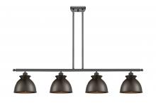 Innovations Lighting 516-4I-OB-M14-OB-LED - Adirondack - 4 Light - 48 inch - Oil Rubbed Bronze - Cord hung - Island Light