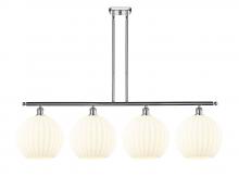 Innovations Lighting 516-4I-PC-G1217-12WV - White Venetian - 4 Light - 50 inch - Polished Chrome - Stem Hung - Island Light