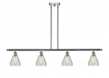 Innovations Lighting 516-4I-PC-G275 - Conesus - 4 Light - 48 inch - Polished Chrome - Cord hung - Island Light