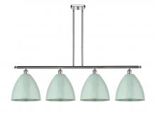 Innovations Lighting 516-4I-PC-MBD-12-SF - Plymouth - 4 Light - 50 inch - Polished Chrome - Cord hung - Island Light