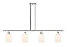 Innovations Lighting 516-4I-PN-G559-5GWH - Bridal Veil - 4 Light - 48 inch - Polished Nickel - Cord hung - Island Light