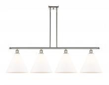 Innovations Lighting 516-4I-PN-GBC-121 - Berkshire - 4 Light - 50 inch - Polished Nickel - Cord hung - Island Light