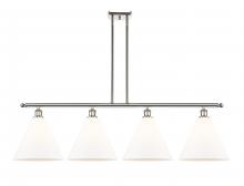 Innovations Lighting 516-4I-SN-GBC-121 - Berkshire - 4 Light - 50 inch - Brushed Satin Nickel - Cord hung - Island Light