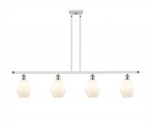 Innovations Lighting 516-4I-WPC-G651-6 - Cindyrella - 4 Light - 48 inch - White Polished Chrome - Cord hung - Island Light