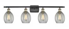 Innovations Lighting 516-4W-BAB-G82 - Eaton - 4 Light - 36 inch - Black Antique Brass - Bath Vanity Light