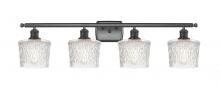 Innovations Lighting 516-4W-BK-G402 - Niagara - 4 Light - 37 inch - Matte Black - Bath Vanity Light