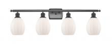  516-4W-BK-G81 - Eaton - 4 Light - 36 inch - Matte Black - Bath Vanity Light