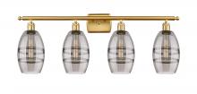 Innovations Lighting 516-4W-SG-G557-6SM - Vaz - 4 Light - 36 inch - Satin Gold - Bath Vanity Light