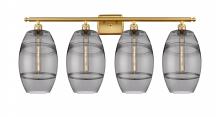 Innovations Lighting 516-4W-SG-G557-8SM - Vaz - 4 Light - 38 inch - Satin Gold - Bath Vanity Light