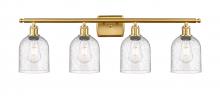  516-4W-SG-G558-6SDY - Bella - 4 Light - 36 inch - Satin Gold - Bath Vanity Light